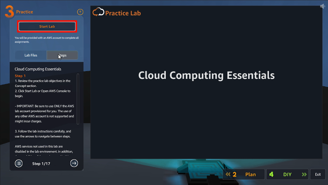 Practice :: AWS Account Setup
